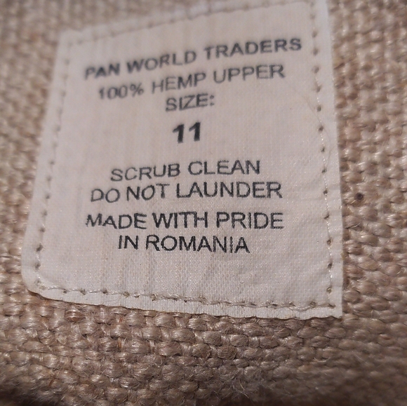 Ecolution Size 11 Tan Hemp Boots - Picture 12 of 12